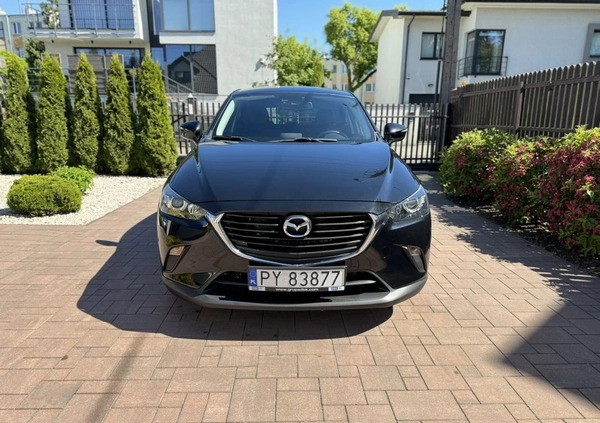 Mazda CX-3 cena 44700 przebieg: 169874, rok produkcji 2016 z Mysłowice małe 46